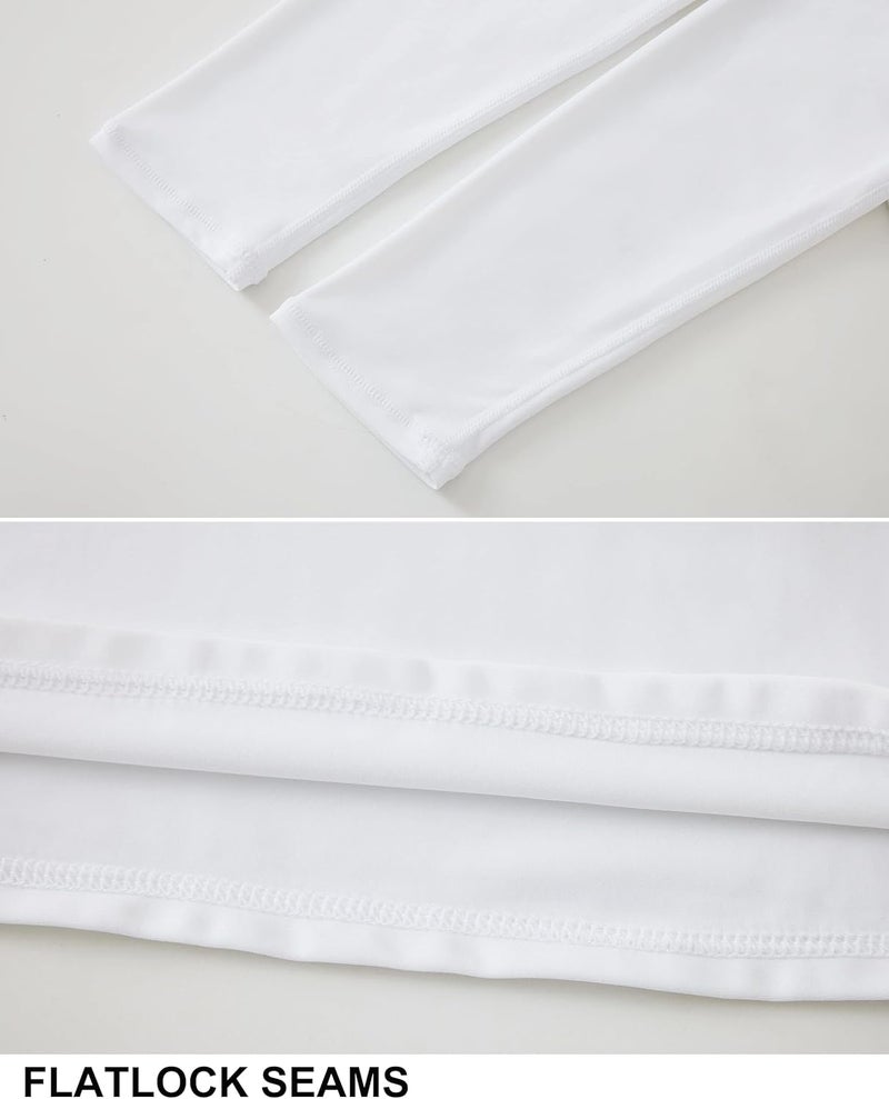 Willit Boys Rash Guard Swim Shirt Baby/Toddler Long Sleeve UPF 50+ Sun Protection SPF Quick Dry Shirt - Image 5